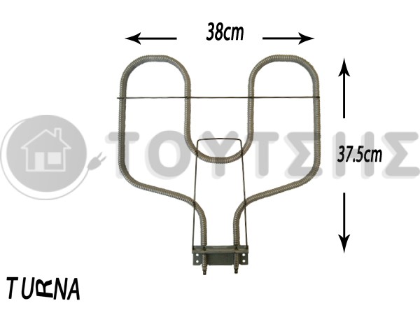 ΑΝΤΙΣΤΑΣΗ ΚΟΥΖΙΝΑΣ ΚΑΤΩ GORENJE 1100W 606417 image