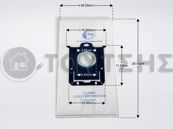 ΣΑΚΟΥΛΑ ΣΚΟΥΠΑΣ ELECTROLUX S BAG LONG PERFORMANCE SET 4 ΤΕΜ image