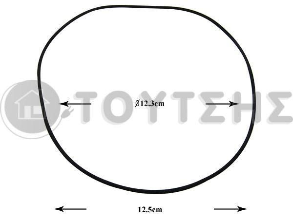 ΦΛΑΝΤΖΑ O-RING 02475 ΠΑΧΟΣ 1,78ΜΜ Φ120,37ΜΜ image