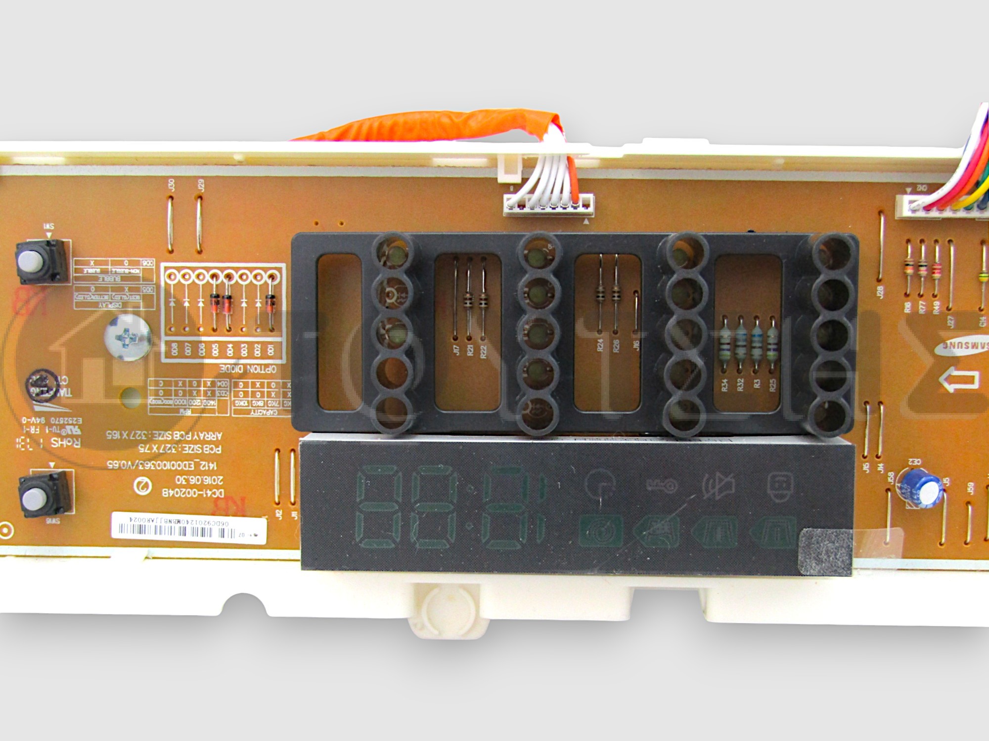 ΓΝΗΣΙΑ ΚΕΝΤΡΙΚΗ PCB ΠΛΑΚΕΤΑ ΠΛΥΝΤΗΡΙΟΥ SAMSUNG DC92-0124M image