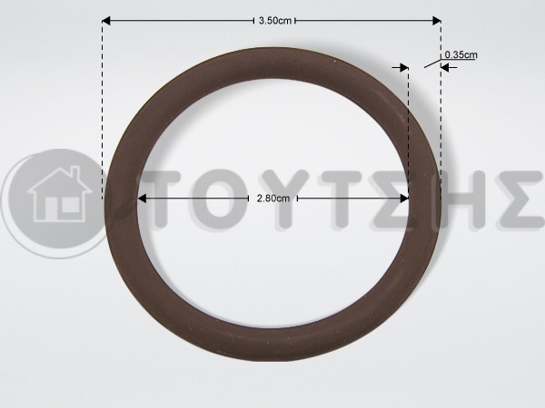 ΦΛΑΝΤΖΑ O-RING Φ 2,62Χ20,63ΜΜ image