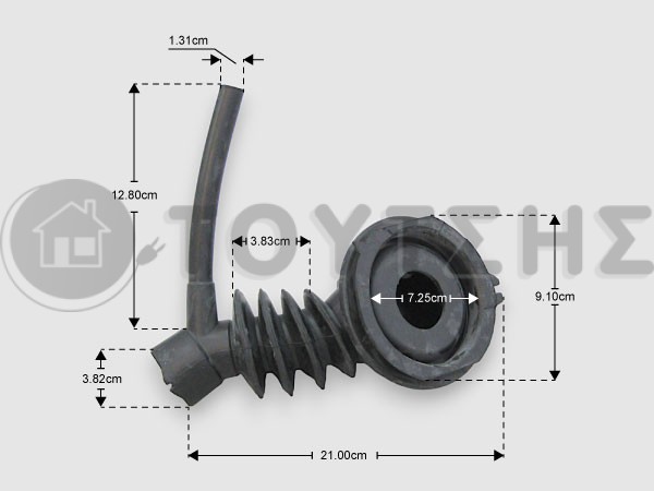 ΛΑΣΤΙΧΟ ΚΑΔΟΥ ΦΙΛΤΡΟΥ ΠΛΥΝΤΗΡΙΟΥ SIEMENS BOSCH PITSOS 659871 image