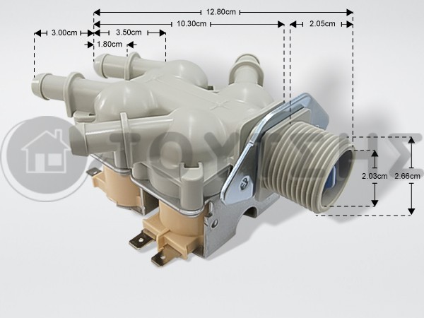 ΒΑΛΒΙΔΑ ΠΛΥΝΤΗΡΙΟΥ ΡΟΥΧΩΝ ΙV 220-240V 50/60Hz ΕΥΘΕΙΑ LG 5221ER1002F image