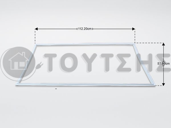 ΛΑΣΤΙΧΟ ΠΟΡΤΑΣ ΣΥΝΤΗΡΗΣΗΣ ΨΥΓΕΙΟΥ BOSCH SIEMENS PITSOS 00244629 image