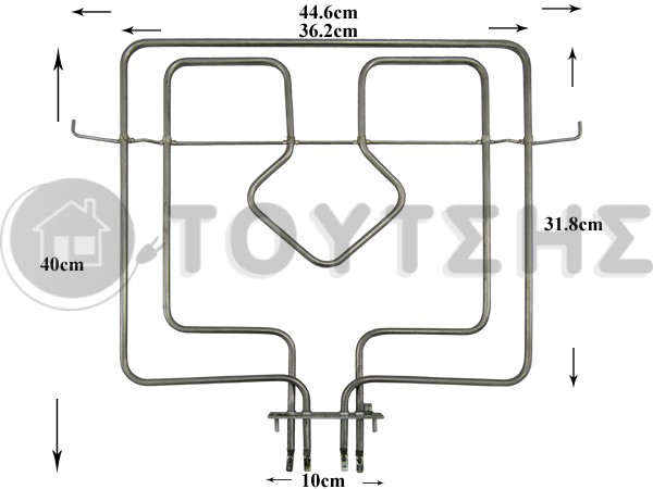 ΑΝΤΙΣΤΑΣΗ ΑΝΩ ΚΟΥΖΙΝΑΣ GORENJE KOERTING 2600W 230V 229267 image