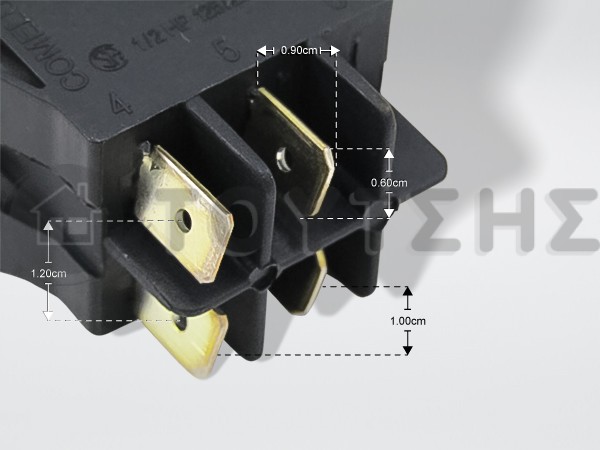 ΔΙΑΚΟΠΤΗΣ ON/OFF ΕΠΑΓ.ΔΙΠΟΛΙΚΟΣ ON-OFF ΛΕΥΚΟ 16A 250V image