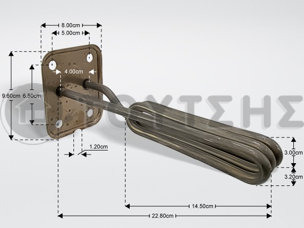 ΑΝΤΙΣΤΑΣΗ ΜΠΟΙΛΕΡ ΕΠΑΓΓ ΠΛ ΠΙΑΤΩΝ 3000/3300W 230V image