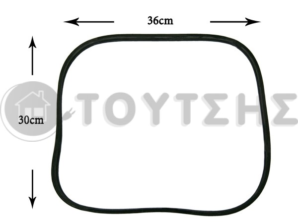 ΦΛΑNΤΖA ΚΟΥΖΙΝΑΣ SIEMENS ΚΡΥΣΤΑΛΛΟΥ 00060302 image