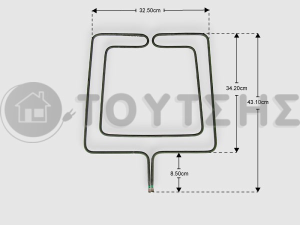 ΓΝΗΣΙΑ ΚΑΤΩ ΑΝΤΙΣΤΑΣΗ ΦΟΥΡΝΟΥ HOOVER CANDY 70018463 image