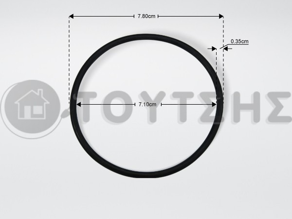 ΦΛΑΝΤΖΑ O-RING 0176 EPDM image