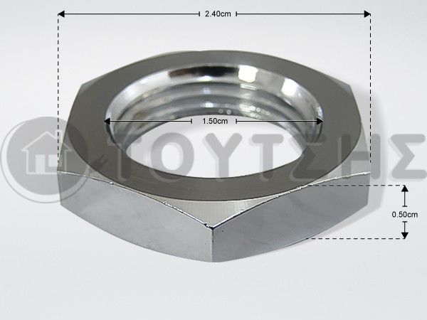 ΠΑΞΙΜΑΔΙ ΓΑΛΛΙΚΟΥ ΚΛΕΙΔΙΟΥ Φ 3/8΄΄ F H5 KEY 24MM image