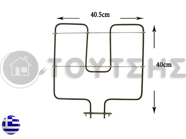 ΑΝΤΙΣΤΑΣΗ ΚΟΥΖΙΝΑΣ ΚΑΤΩ GORENJE ΜΕΓΑΛΗ 1400W image