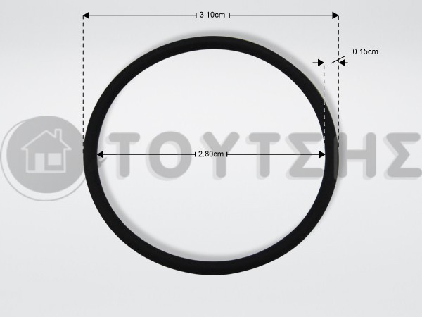 ΦΛΑΝΤΖΑ O-RING 1,78Χ28,30ΜΜ image