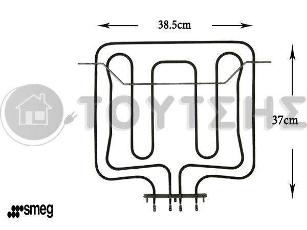 ΑΝΤΙΣΤΑΣΗ ΚΟΥΖΙΝΑΣ ΑΝΩ SMEG 1645+730W 806890278 image