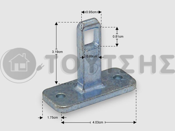 ΓΝΗΣΙΟ ΑΓΚΙΣΤΡΟ ΚΛΕΙΣΤΡΟΥ ΠΛΥΝΤΗΡΙΟΥ AEG ELECTROLUX ZANUSSI 8076542011 image