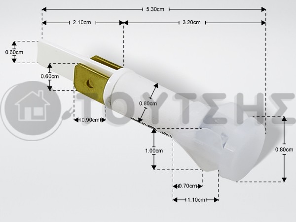 ΕΝΔΕΙΚΤΙΚΗ ΛΥΧΝΙΑ ΛΕΥΚΗ 250V image