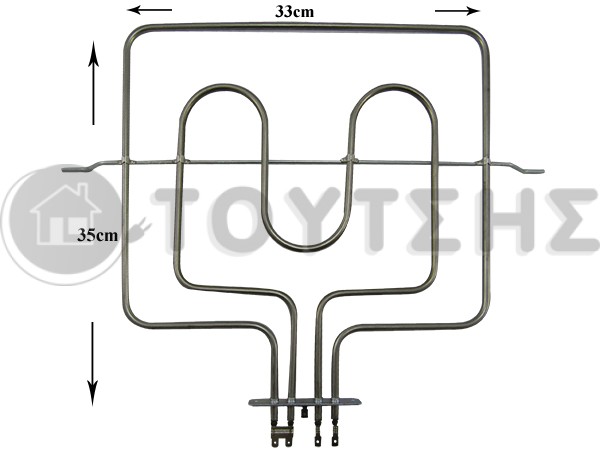 ΑΝΤΙΣΤΑΣΗ ΚΟΥΖΙΝΑΣ ΑΝΩ ARCELIK BEKO 2300W 262900030 image