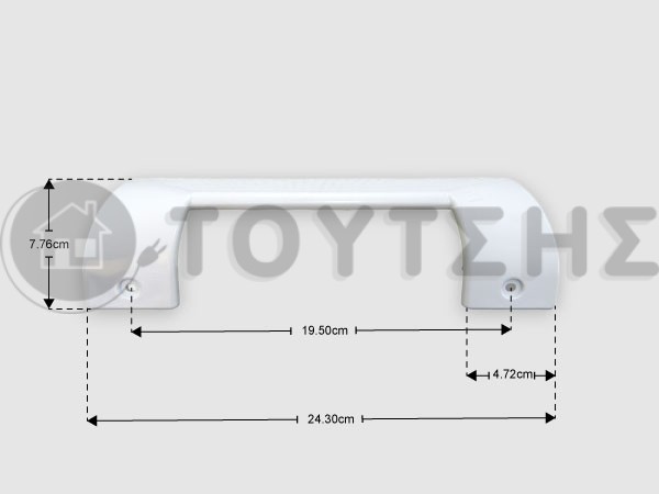 ΧΕΙΡΟΛΑΒΗ ΨΥΓΕΙΟY SIEMENS PITSOS 19,5CM 00490705 image