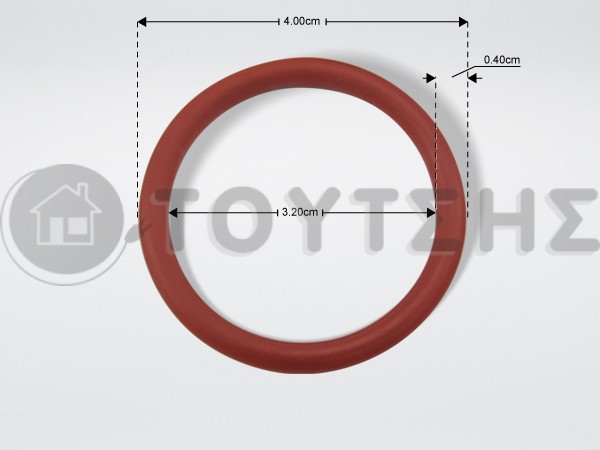 ΦΛΑΝΤΖΑ O-RING 4,0Χ32,0ΜΜ image