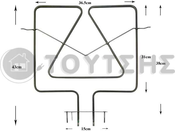 ΑΝΤΙΣΤΑΣΗ ΚΟΥΖΙΝΑΣ ΚΑΤΩ WHIRLPOOL 481225998524 image