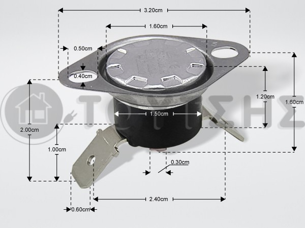 ΘΕΡΜΟΣΤΑΤΗΣ ΕΠΑΦΗΣ ΑΣΦΑΛΕΙΑΣ 110C 10A image