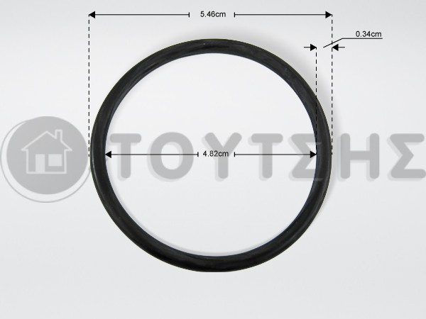 ΦΛΑΝΤΖΑ O-RING 0152 EPDM image