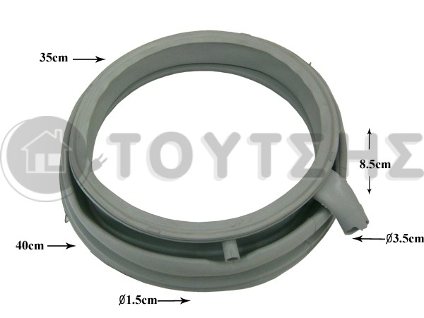 ΛΑΣΤΙΧΟ ΠΟΡΤΑΣ ΠΛΥΝΤΗΡΙΟY ΡΟΥΧΩΝ BOSCH SIEMENS 00772655 image