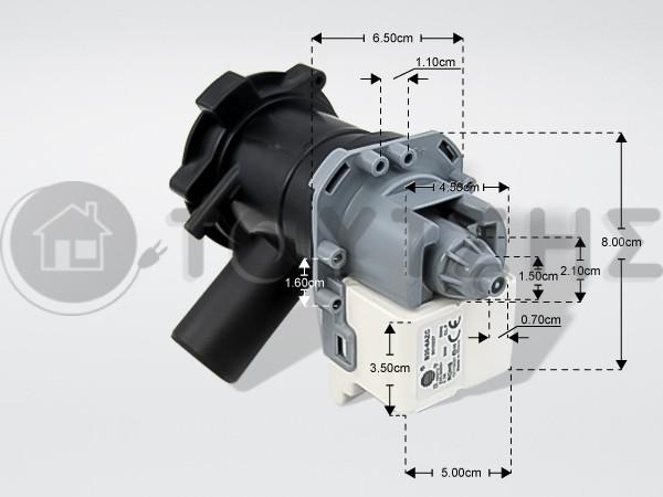 ΑΝΤΛΙΑ ΠΛΥΝΤΗΡΙΟΥ ΡΟΥΧΩΝ  SIEMENS BOSCH HANYU 141896 image