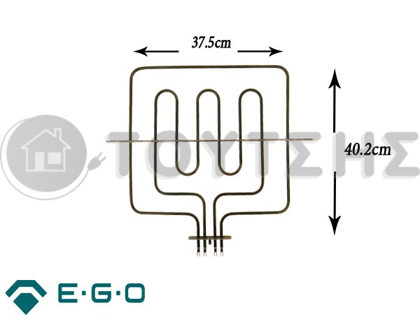 ΑΝΤΙΣΤΑΣΗ ΚΟΥΖΙΝΑΣ ΑΝΩ ELCO ΦΑΡΔΙΑ 3000W 481925928811 image