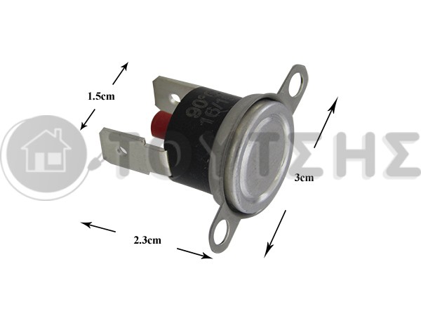 ΘΕΡΜΟΣΤΑΤΗΣ ΕΠΑΦΗΣ 90°C 1NC 15A   image