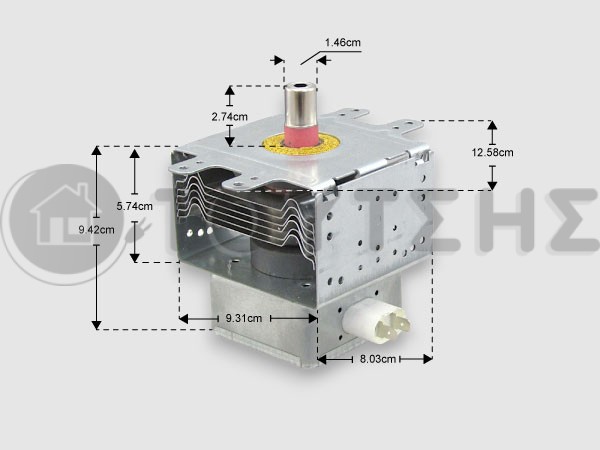 ΜΑΓΝΕΤΡΟΝ ΦΟΥΡΝΟΥ ΜΙΚΡΟΚΥΜΑΤΩΝ 2M167B-M10E image
