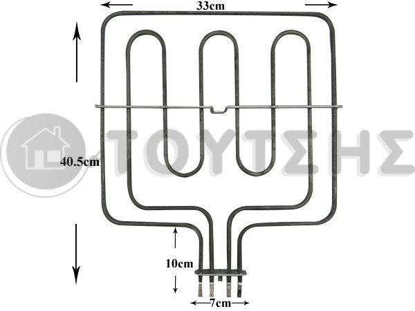 ΑΝΤΙΣΤΑΣΗ ΚΟΥΖΙΝΑΣ ΑΝΩ CANDY VESTEL 2600W 230V 49014170 image