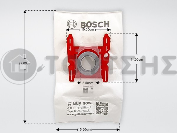 ΣΑΚΟΥΛΑ ΣΚΟΥΠΑΣ BOSCH TYPE G ALL R' SET 4 ΤΕΜ image