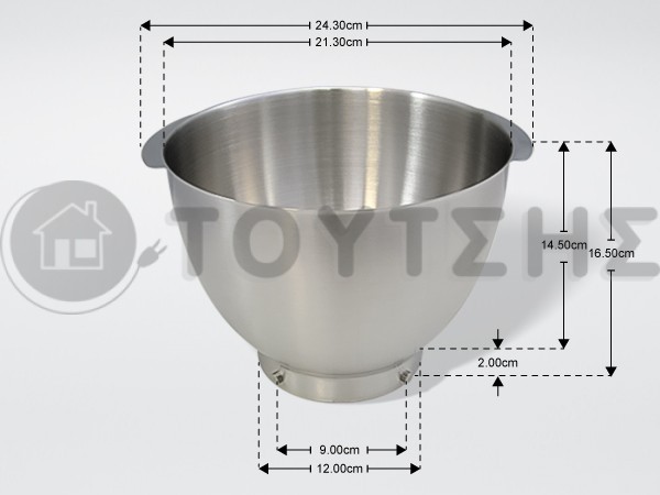 ΚΑΔΟΣ ΚΟΥΖΙΝΟΜΗΧΑΝΗΣ MOULINEX QA405 MS-0A13241 image